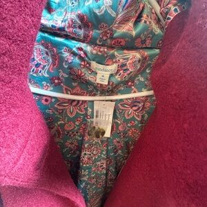 Sundance Teal and Pink Floral Dress